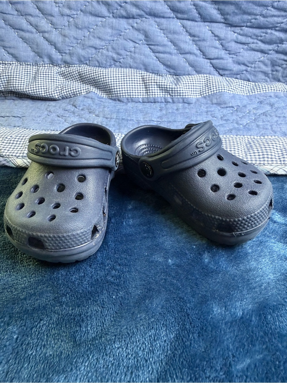 CROCS Kids Clog in Navy